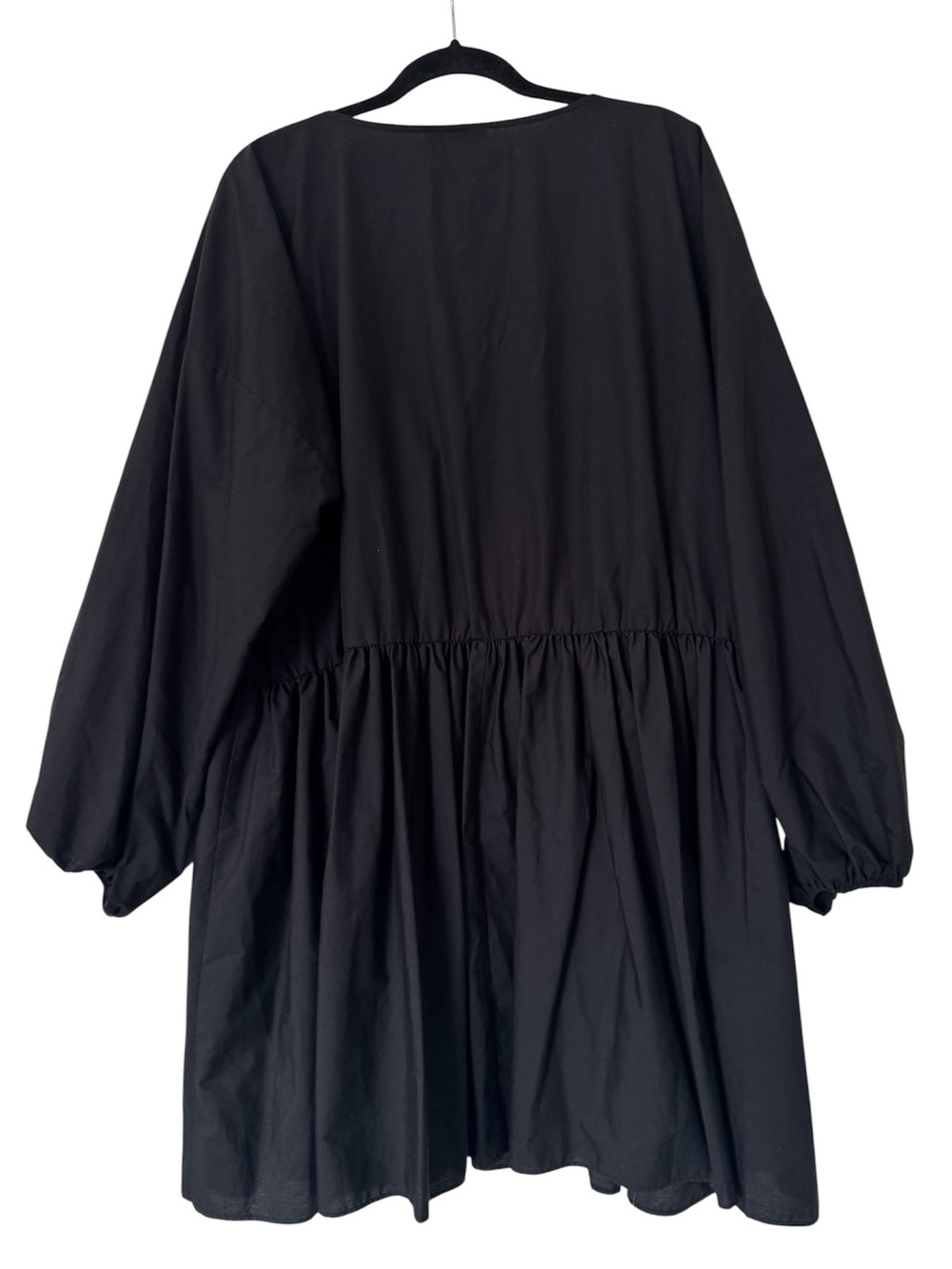 ASOS Design Black Long Sleeve Dress, Size 14 - EUC - Picture 2 of 6